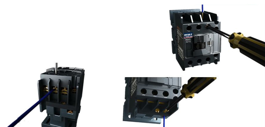RDC5 сериясы номиналдык ток магниттик AC контактор -Электромагниттик түрү (2)